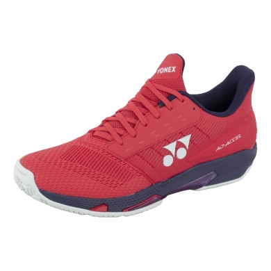 Yonex Buty tenisowe Power Cushion AD-ACCEL Allcourt/Lekkość 2024 czerwone damskie